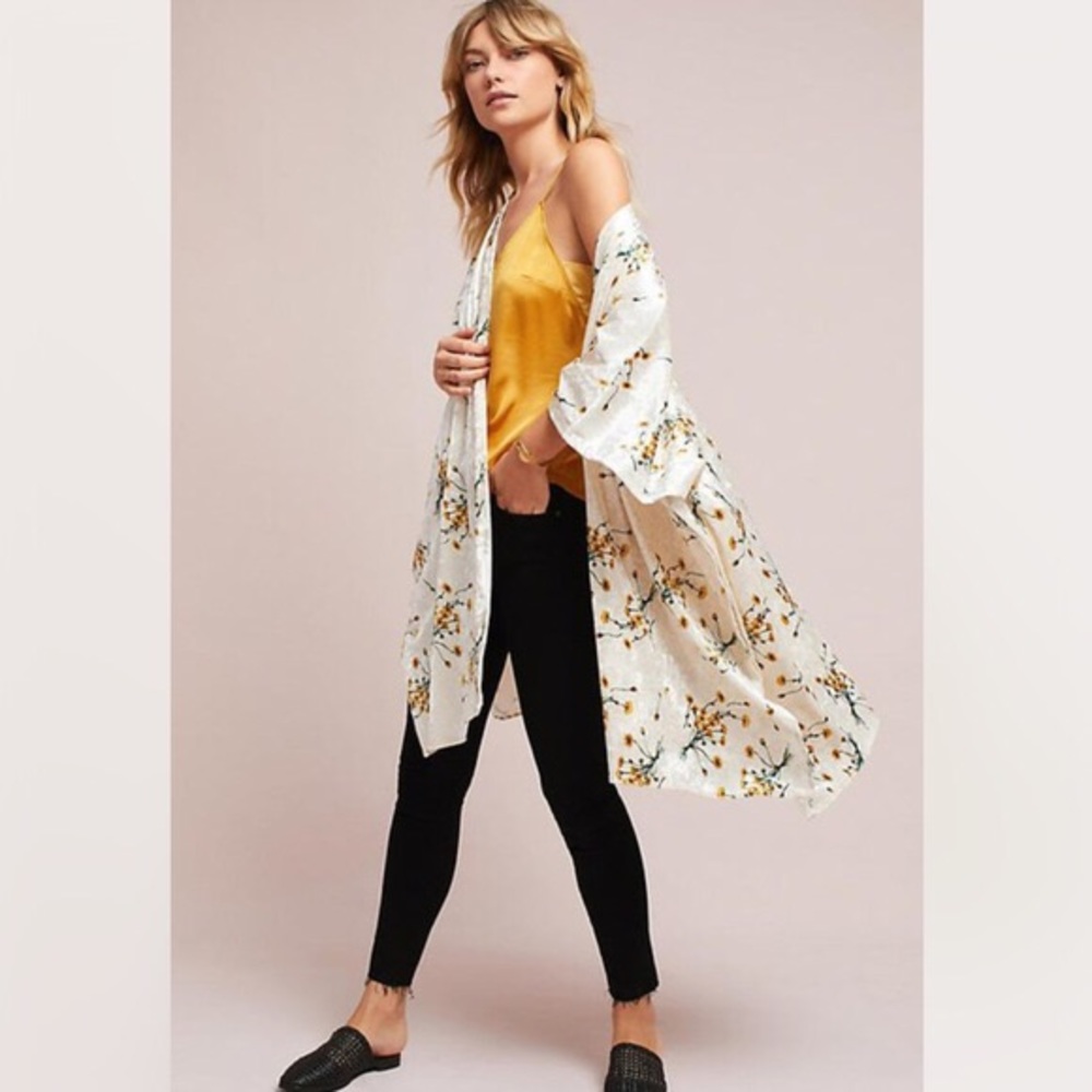 Anthropologie Dandelion Kimono